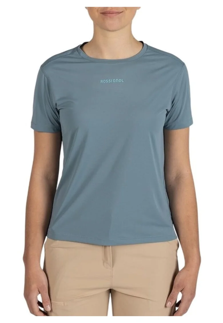 Tricou alergare dama  Sidelhorn SS 2025, Albastru