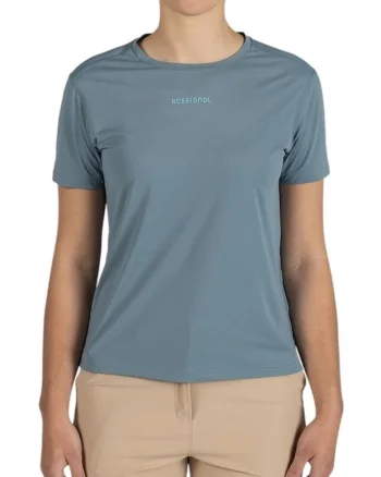 Tricou alergare dama  Sidelhorn SS 2025, Albastru