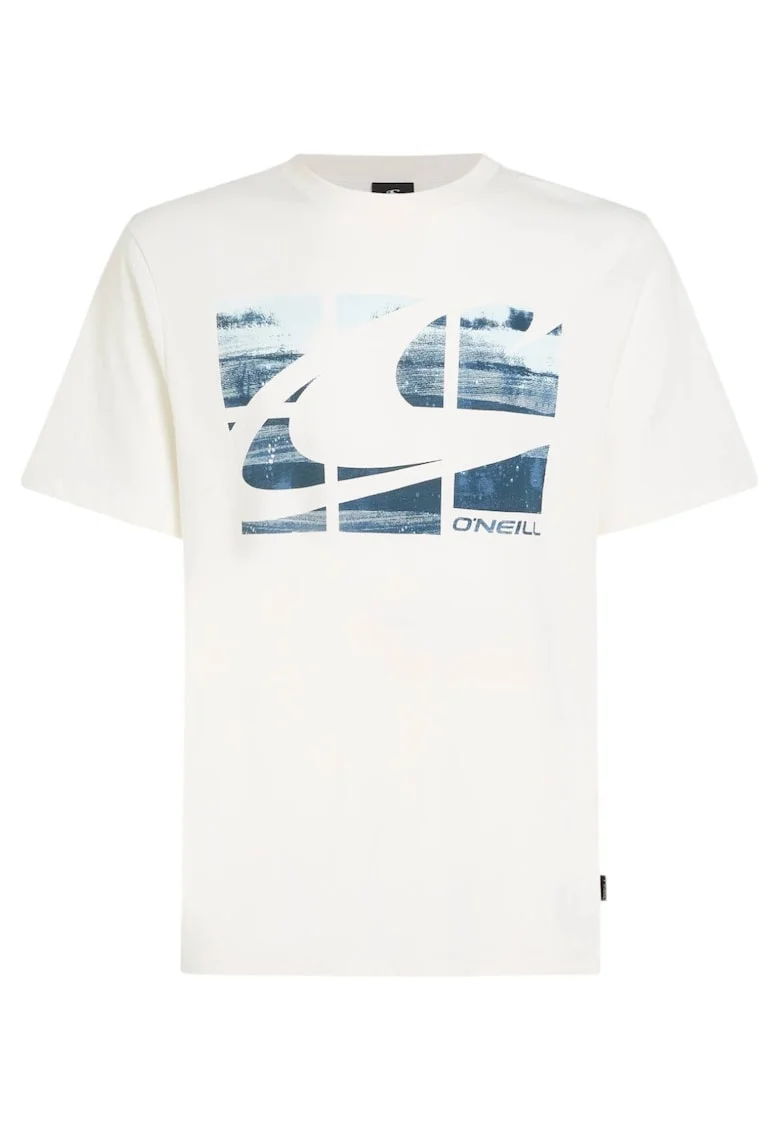 Tricou barbati  Gradient SS 2025, Alb