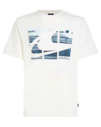 Tricou barbati  Gradient SS 2025, Alb