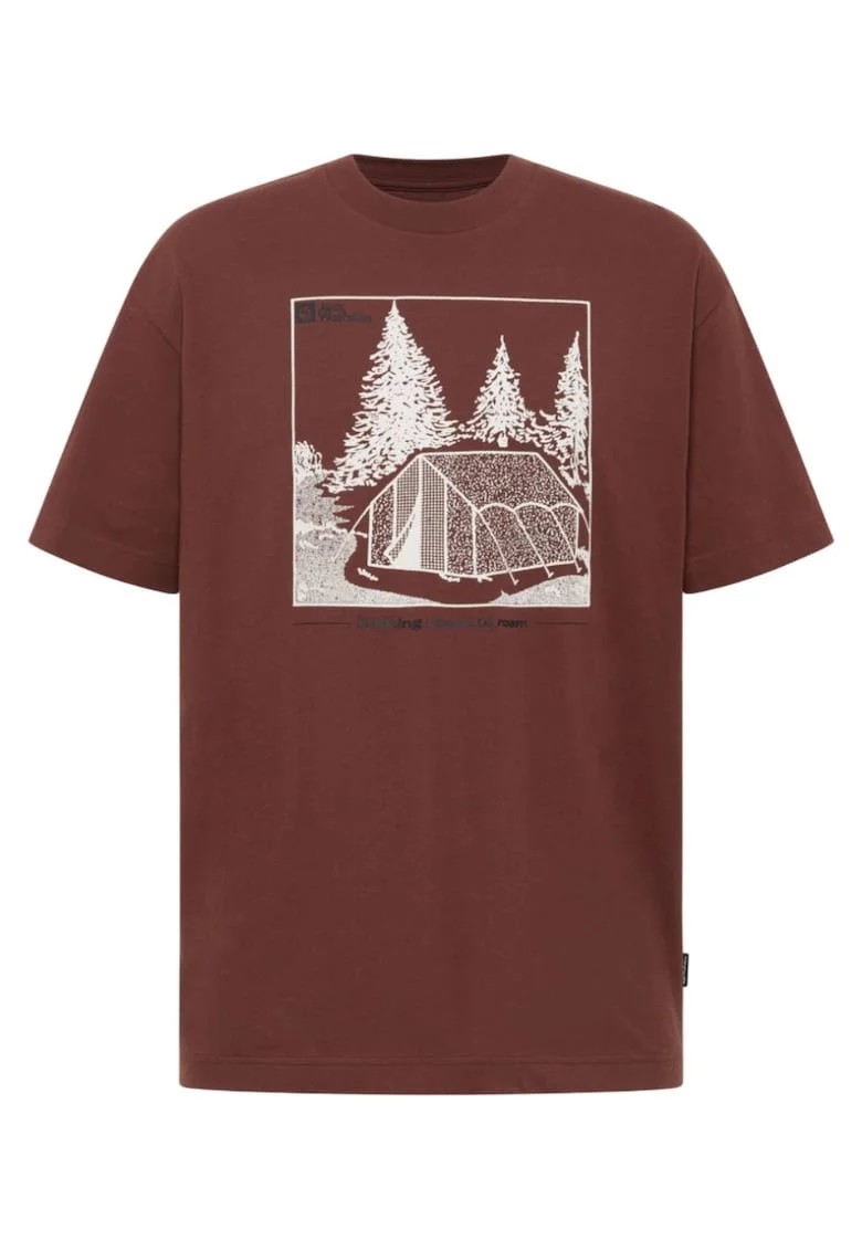 Tricou barbati  Freeroamer SS 2025, Maro