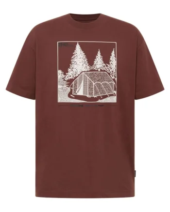 Tricou barbati  Freeroamer SS 2025, Maro
