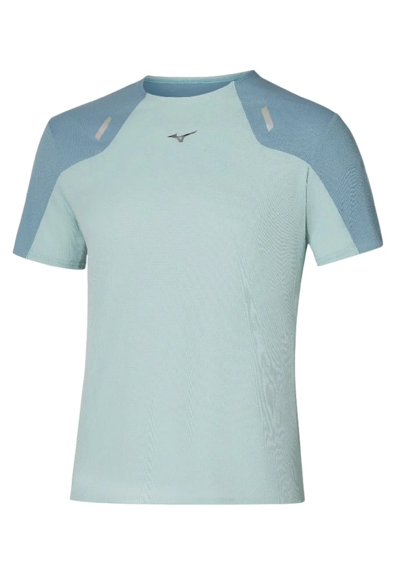 Tricou alergare barbati  Tech Light SS 2025, Albastru deschis