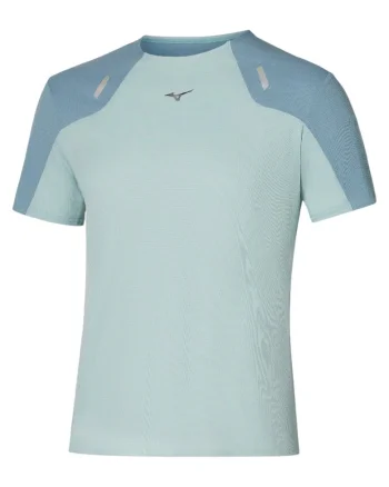 Tricou alergare barbati  Tech Light SS 2025, Albastru deschis
