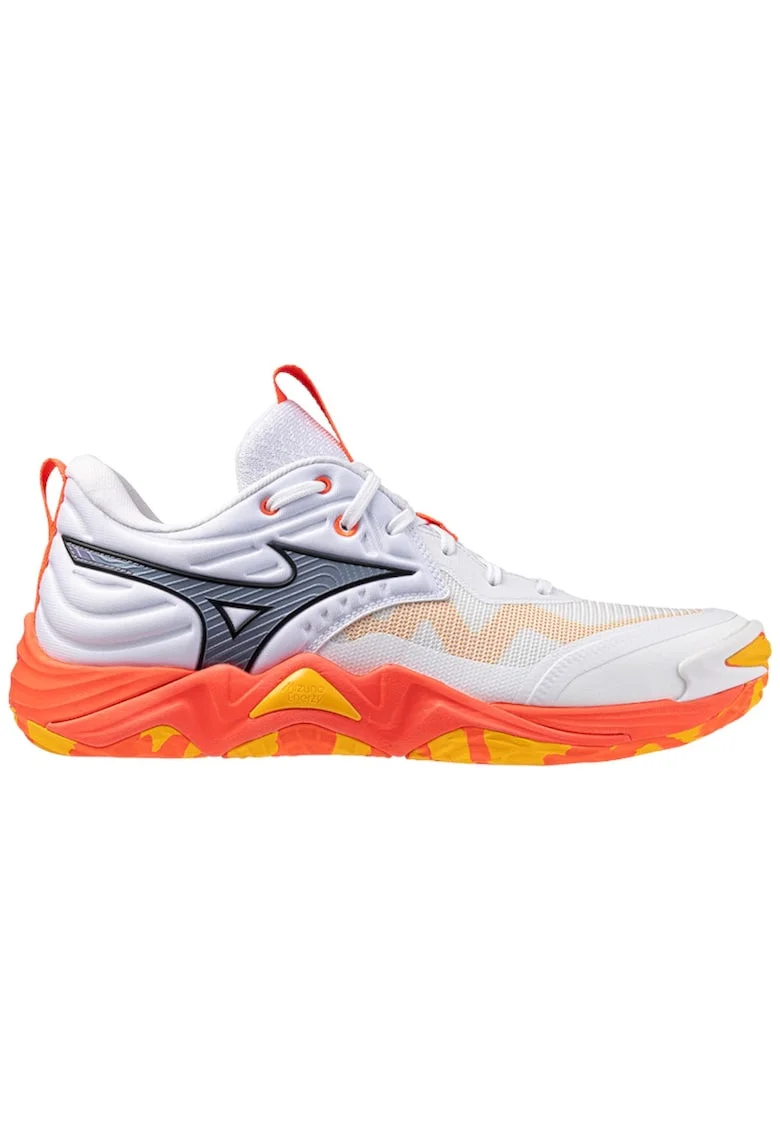 Pantofi volei  Wave Momentum Elite FW 2025-Alb/Corai-