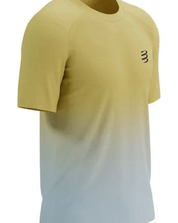Tricou alergare barbati  Performance FW 2025, Alb/Galben