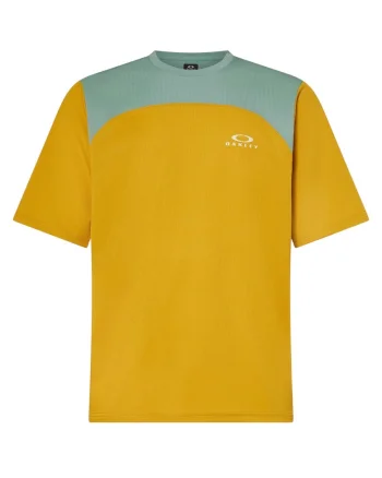 Tricou barbati  FREE RIDE SS 2025, Galben inchis