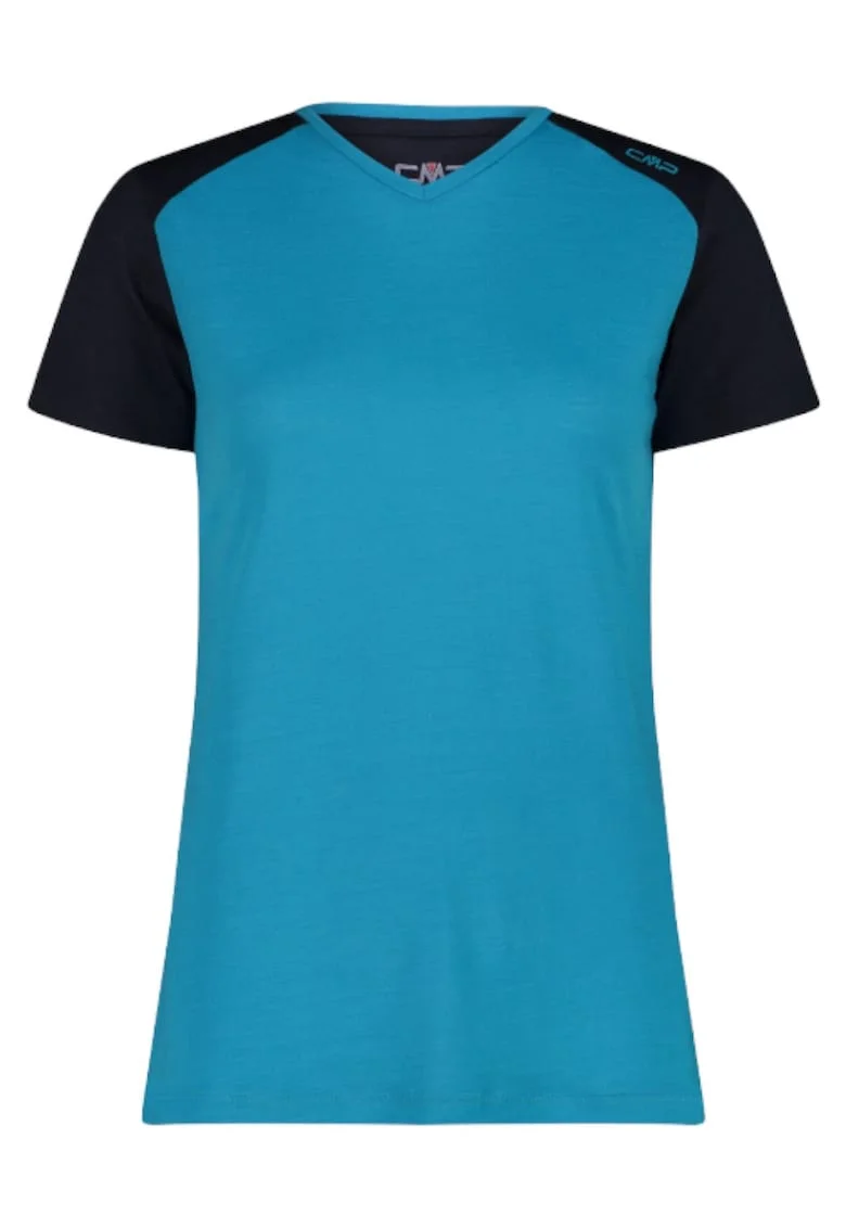 Tricou dama  Unlimitech Performance Merino, Albastru