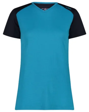 Tricou dama  Unlimitech Performance Merino, Albastru