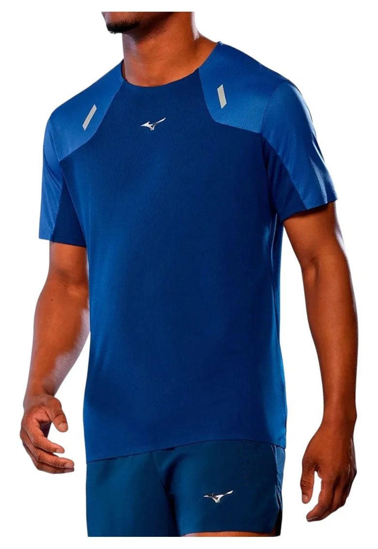 Tricou alergare barbati  Tech Light SS 2025, Albastru inchis