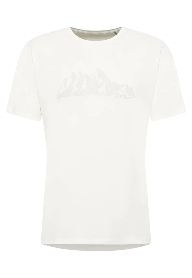 Tricou barbati  Peak Graphic, Alb