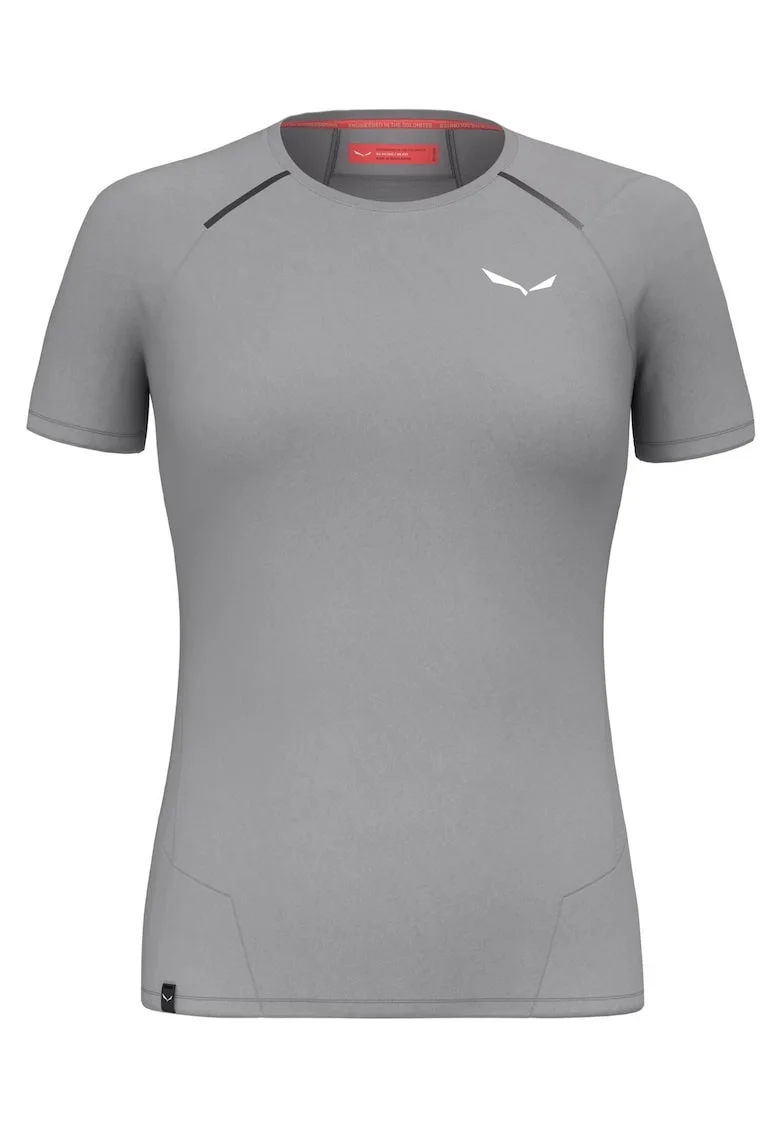 Tricou trekking dama  Pedroc Dry Hybrid, Gri