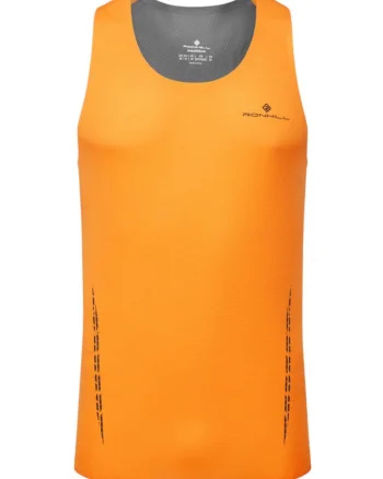 Maiou alergare barbati  Tech Race Vest SS 2025, Portocaliu