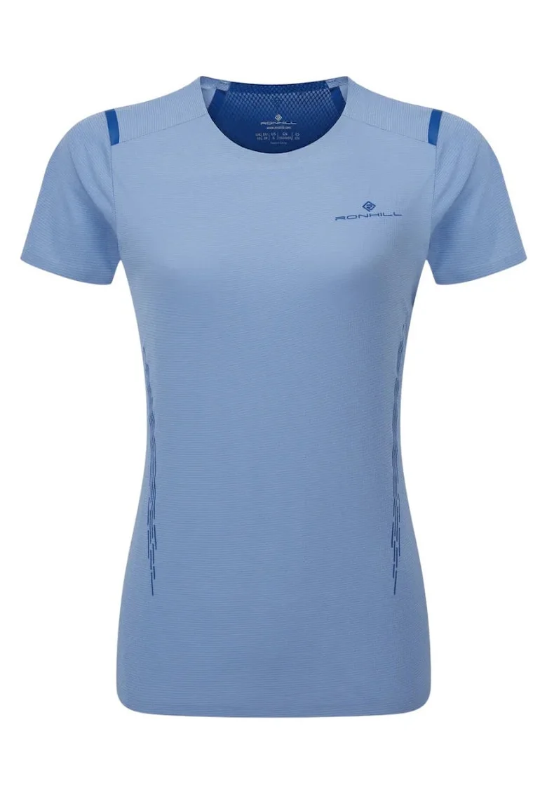 Tricou alergare dama  Tech Race S/S Tee SS 2025, Albastru