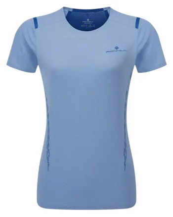 Tricou alergare dama  Tech Race S/S Tee SS 2025, Albastru