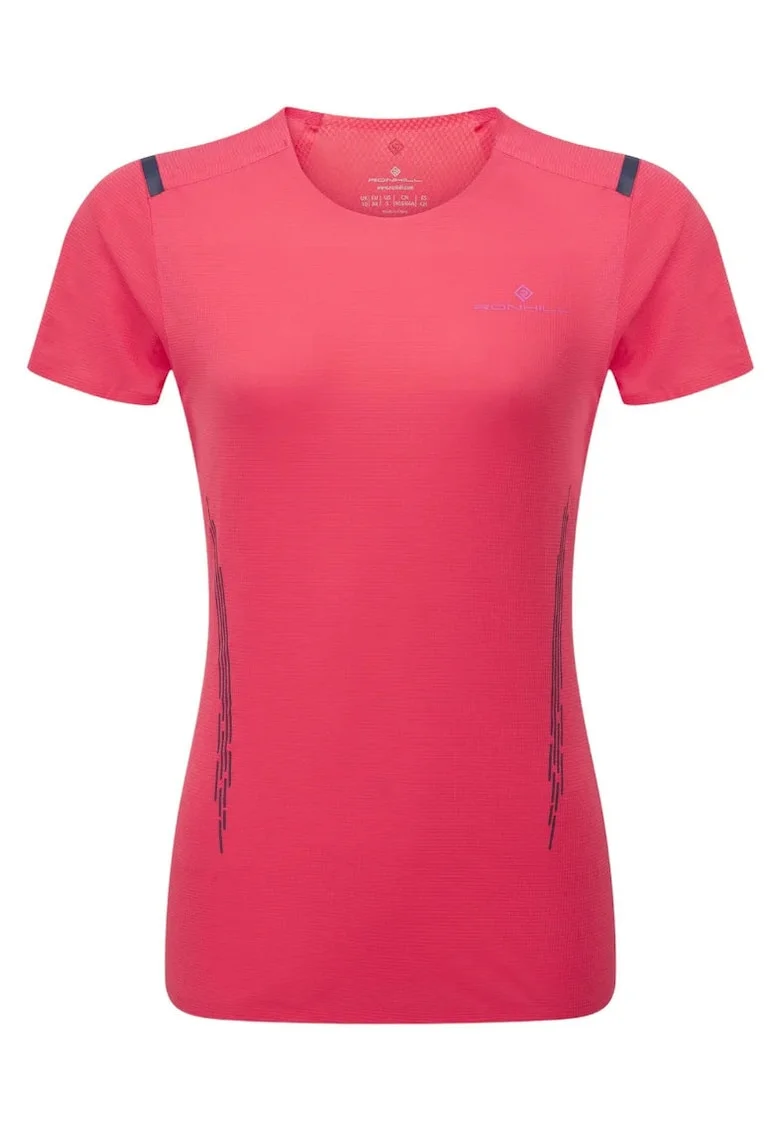 Tricou alergare dama  Tech Race S/S Tee SS 2025, Portocaliu