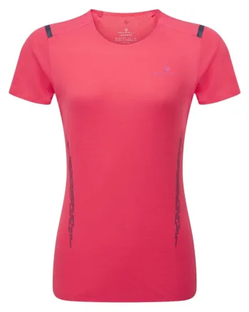 Tricou alergare dama  Tech Race S/S Tee SS 2025, Portocaliu
