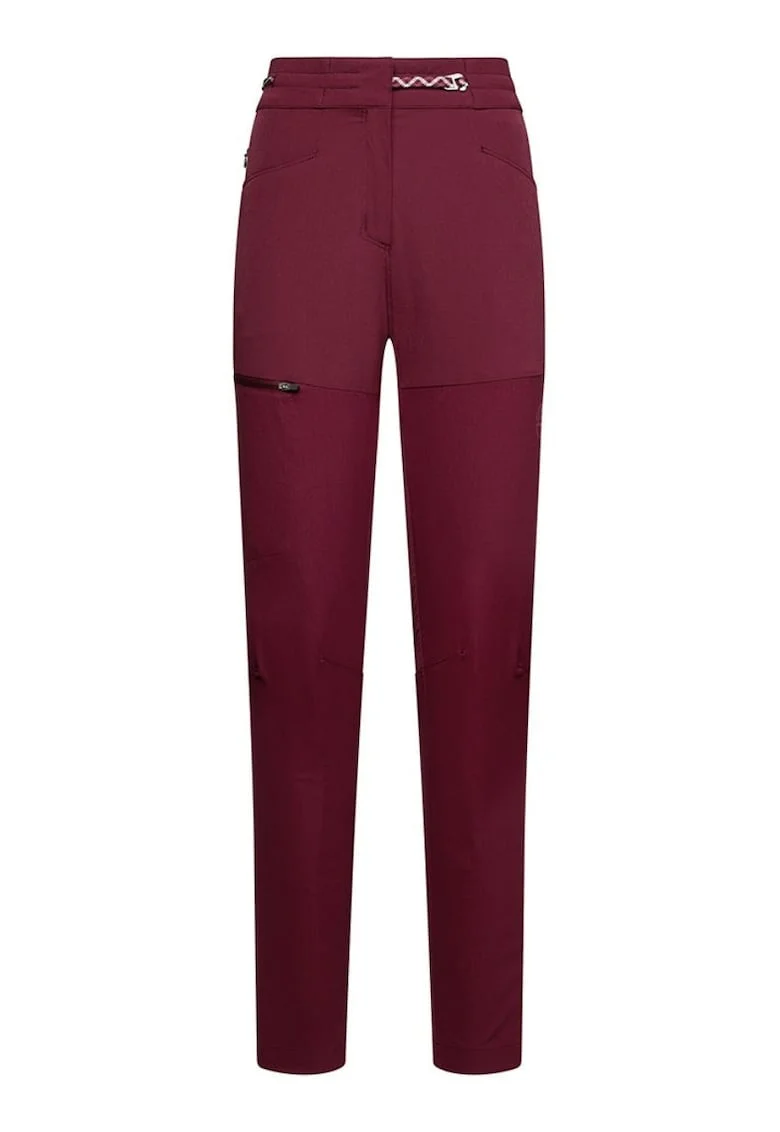 Pantaloni trekking dama  Machina Tech, Visiniu