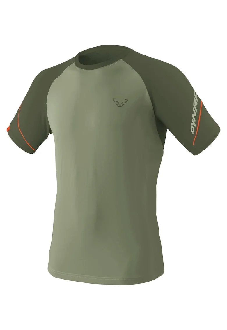 Tricou alergare barbati  Alpine Pro, Verde/Kaki