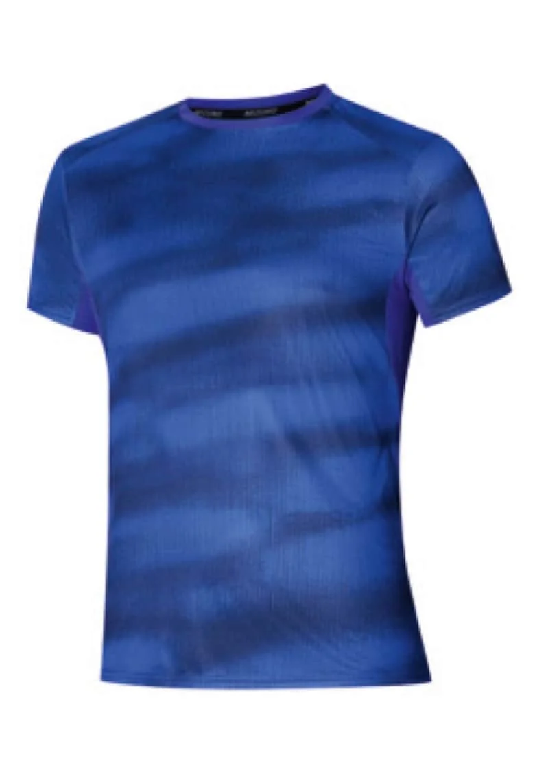 Tricou alergare barbati  DryAero SS 2025, Albastru