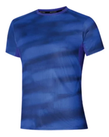 Tricou alergare barbati  DryAero SS 2025, Albastru