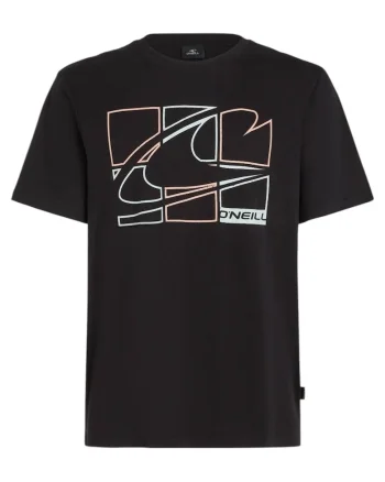 Tricou barbati  Gradient SS 2025, Negru