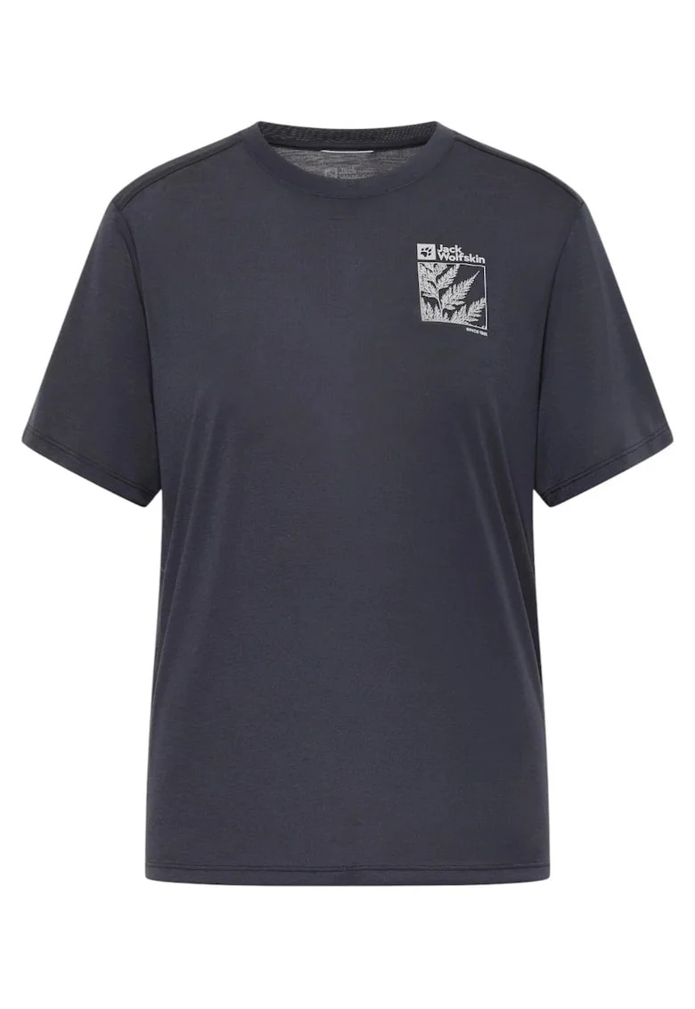 Tricou tehnic dama  Vonnan Graphic SS 2025, Gri grafit