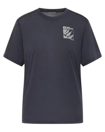 Tricou tehnic dama  Vonnan Graphic SS 2025, Gri grafit