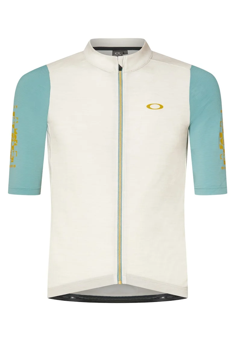 Tricou ciclism barbati  Off Grid Jersey 2.0, Bej/Albastru