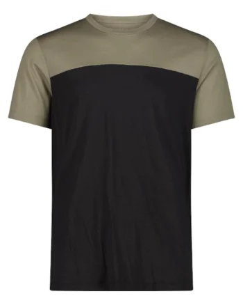 Tricou barbati  Unlimitech Performance Merino, Negru/Bej