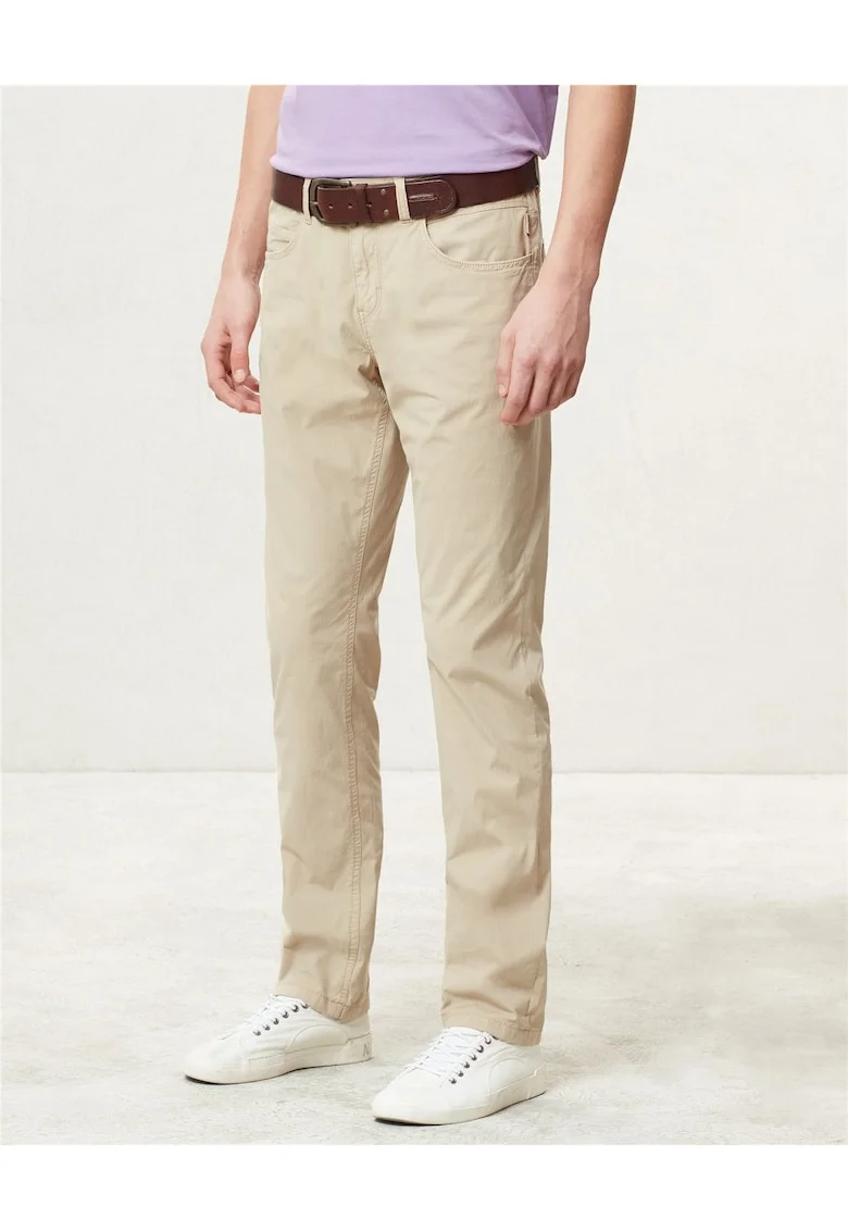 Pantaloni din amestec de bumbac Mathi,