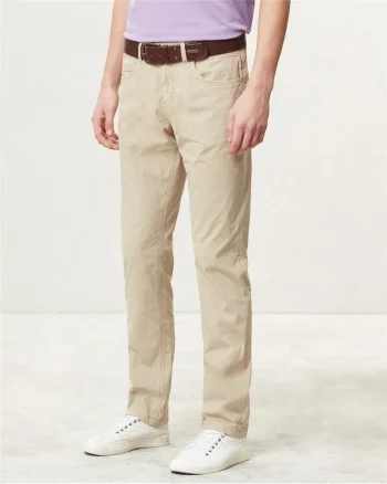 Pantaloni din amestec de bumbac Mathi,