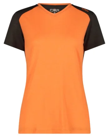 Tricou dama  Unlimitech Performance Merino, Portocaliu