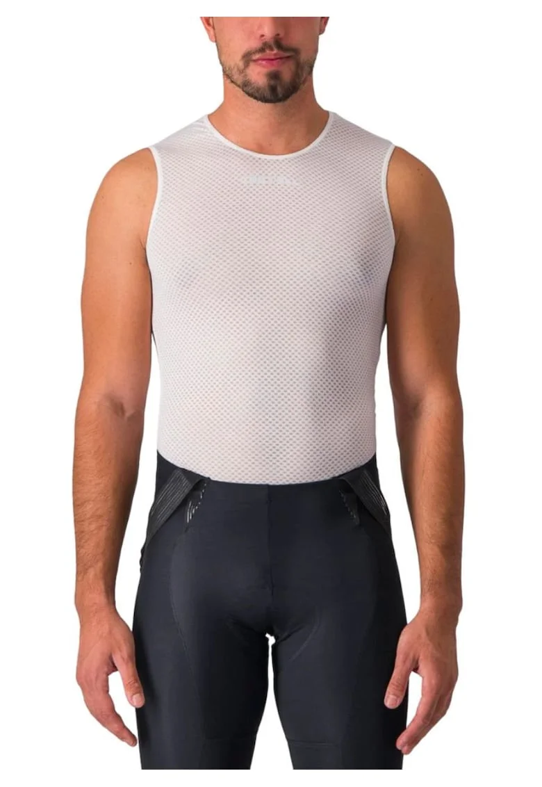 Maiou ciclism barbati  Pro Mesh 2.0, Alb