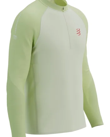 Bluza alergare barbati  Trail HZ FW 2025, Verde deschis