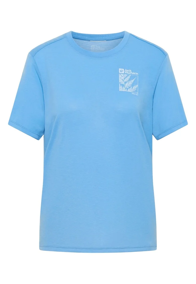 Tricou tehnic dama  Vonnan Graphic SS 2025, Albastru deschis