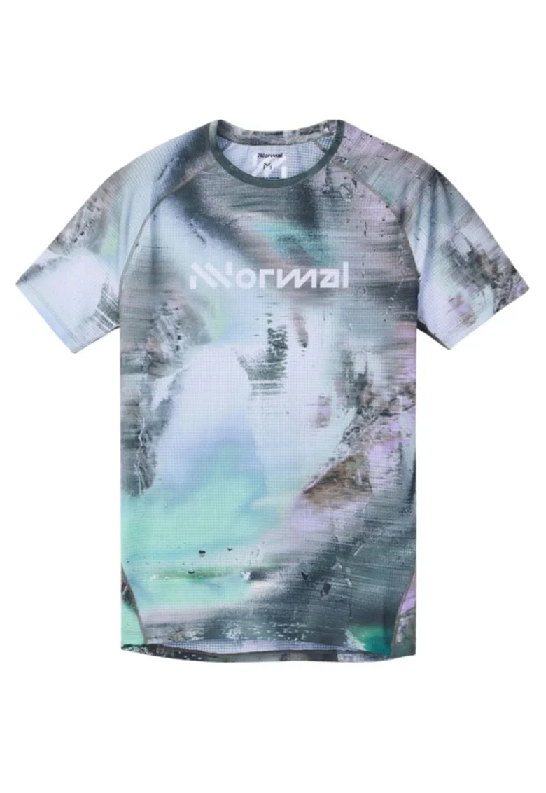 Tricou alergare dama  Race, Verde/Gri