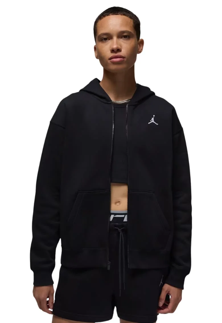 Bluza  W J BRK FLC FZ 24 FV7167-010 S, negru