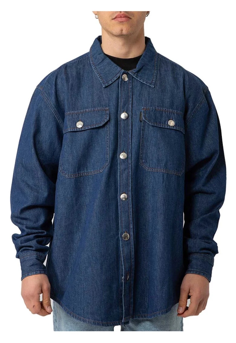 Jacheta-camasa din denim