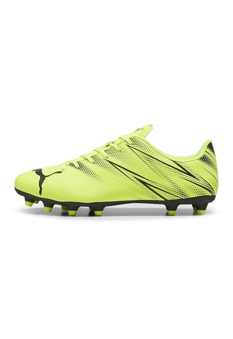 Pantofi de fortbal Attacanto, Negru, Verde lime, Negru/Verde lime