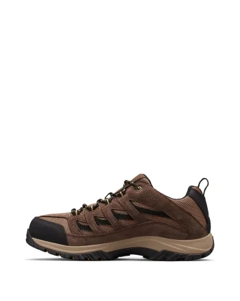 Pantofi cu insertii de piele intoarsa, pentru drumetii Crestwood, Maro, Maro