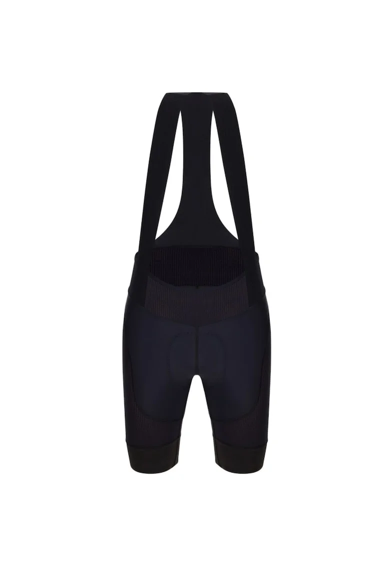 Pantaloni scurti ciclism cu bretele dama  Slite, Negru