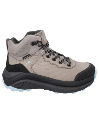 Bocanci trekking dama  Juukat Mid WP FW 2024, Negru/Bej