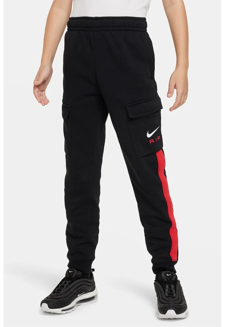 Pantaloni cargo de trening Air, Negru