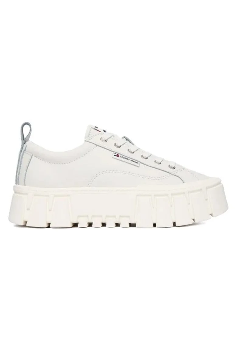 Pantofi sport  TJW VULC FLATFORM LEATHER-EN0EN03008-YBL