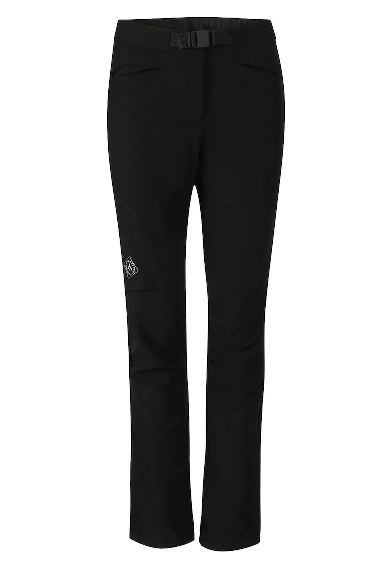Pantaloni cu fermoar si aspect mat pentru drumetii
