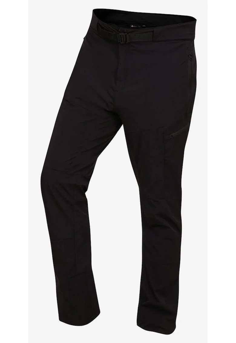 Pantaloni din material softshell cu fermoare pentru trekking