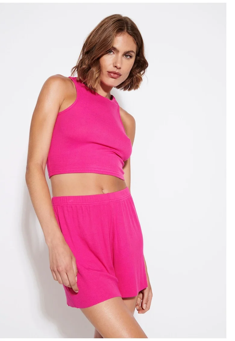 Maiou uni crop Belia,