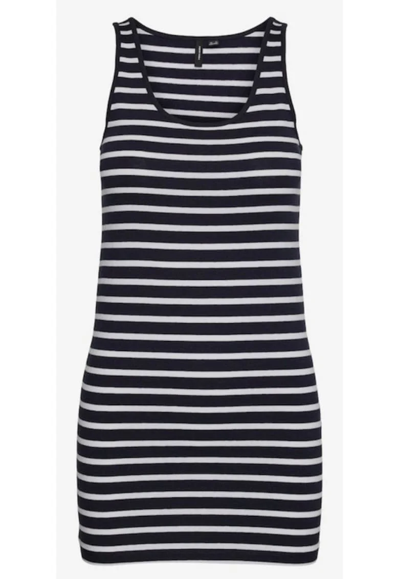 Top slim fit cu dungi
