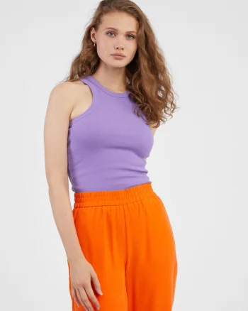 Maiou slim fit din bumbac